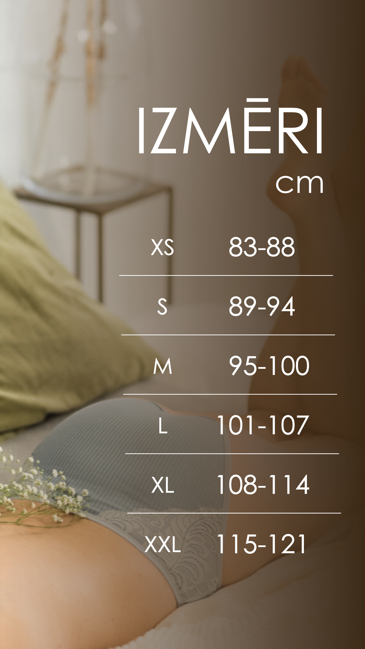 Sieviešu zemā vidukļa biksītes no TENCEL™ trikotāžas un pārstrādātas mežģīnes - Dūmakaini violeti pelēkas ar pelēku mežģini